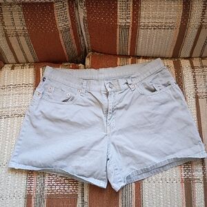 Polo by Ralph Lauren Light Gray Denim Jean Shorts